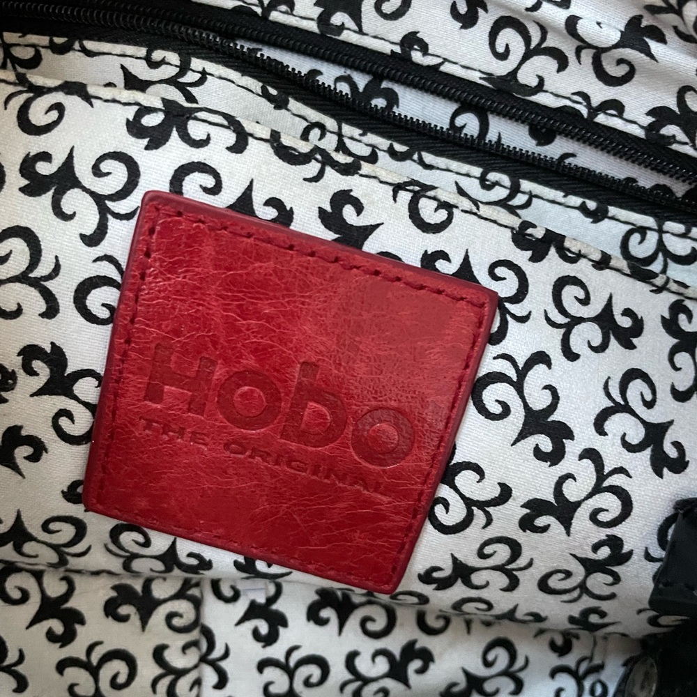 Hobo The Original Red Leather Patch